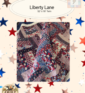 Liberty Lane Twin Quilt Pattern
